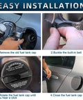 Mitsubishi Gas Cap And Fuel Tank Cap Replacement OEM 1711A004 installation steps for Eclipse Endeavor Galant Outlander 2004-2019