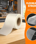 Urethane Protection Film For Press Brake Dies, Built Tough Die Guard Shield That Works Like A Champ, 0.03 In X 6 In X 100 Ft roll