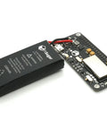Portable 1200mAh UPS Lithium Battery Power Module For Raspberry Pi Zero W WH, 5V 2A Input Output shown with battery and circuit board.