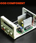 Bench Power Supply 0 To 30V 0 To 20A Variable DC Regulated Pro Grade Power Source internal view with circuit components