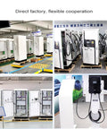 Heavy Duty Level Three DC Fast EV Charger Built Tough For Worksites And Farms Rock Solid Commercial Power Supply, factory setup with multiple chargers.