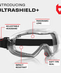 Anti Fog Safety Goggles With Premium Anti Scratch Coating And Lenses UV Shield Vented Panoramic Eye Protection For Men And Women