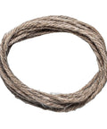 Built Tough Heavy Duty Twisted Jute Rope For Crafts And Garden Projects Thick 3 Strand Natural Fiber Rope Coiled