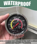 Two Pack 1000F Grill Thermometers With Large Dial Easy Read Temperature Gauges Waterproof display under running water