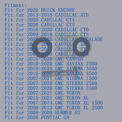 Compatibility list with Automatic Transmission Oil Cooler Pipe Hose Assembly With Gasket And Bolt For Buick Encore Cadillac