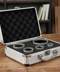 Top Tier Baoblaze Diamond Hole Cutter Kit With M14 Thread Saw Heads For Cutting Tile, Marble, Granite And Concrete Sinks, Plumbers Lines, Faucet Openings Smooth Holes Fast Professional Grade Tool Set in open case