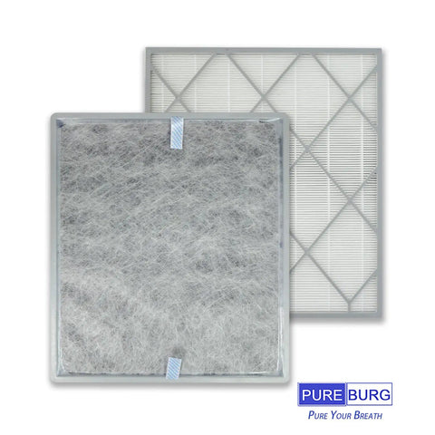 Replacement Filter for Shark HE401 HE402 HE405 Air Purifiers with Four Stage Filtration, H13 True HEPA and Activated Carbon, 1 Pack