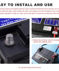 Battle Tested Aluminum Battery Terminal Connectors Keeps Rust At Bay Fits Like A Glove Over Positive And Negative Posts For Rides That Hit Hard Ready To Crank Pack Of Four on battery with installation steps.