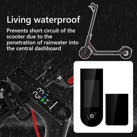 Dashboard Cover For Xiaomi M365 Electric Scooter Series Replacement Display Shell Durable Plastic Screen Shield Scratch Resistant And Waterproof Easy Install For 1S Pro Pro 2 And Related Models