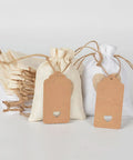 Assorted Burlap Jewelry Pouches Set Of 51 Small Gift Bags For Weddings And Special Occasions Stylish Packaging displayed on table