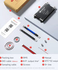 No Sweat Smart Bluetooth Battery Bms 30Amp with cables and manual for LiFePO4 packs at 12V and 24V.
