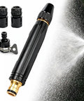 Adjustable High Pressure Hose Nozzle With Connector Set For Car Wash And Outdoor Cleanup All In One Sprayer With Jet And Soaker Modes