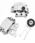 Set of 3 Motor Mounts for Fiat 500X Jeep Renegade Compass and Ram ProMaster City 2.4L 2015 to 2020 includes hydraulic mount
