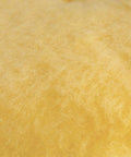 Close-up of yellow fabric, part of 7 Inch Wool Polishing Bonnet With Hook And Loop Backing Yellow Easy Attachment For 7 Inch Polishers Durable