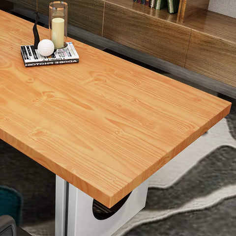 Natural Wood Peel And Stick Contact Paper For Countertops And Cabinets, Waterproof Self Adhesive Shelf Liner on table