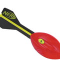 Red Vortex Aero Howler Foam Football With Mega Distance Passes Flight Tail For Long Throws Whistling Roar In Flight