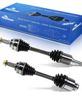 Front CV Axle Pair For Ford Edge 2007 2014 And Lincoln MKX 2007 2015 FWD Driver And Passenger Side Shaft Assembly 3.5L 3.7L Direct Fit Replacement For Easy Install And Long Lasting Performance., front axle shafts with box