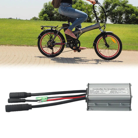 Person riding bike and Electric Bike Brushless Motor Controller For KT System 250W To 750W DC 36V 48V 15A Speed Control
