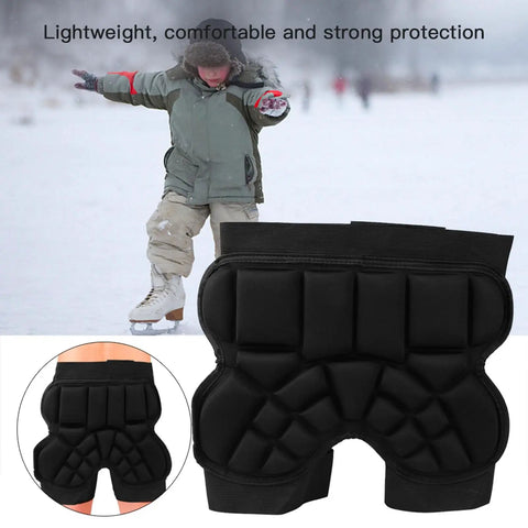 Kids Hip Pad Guard With Thick 25mm EVA Padding And Adjustable Hook Loop Belt For Outdoor Sports Like Skiing And Roller Skating