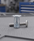 Heavy Duty Hollow Wall Anchor Kit With Zinc Plated Screws For Drywall Wood And Plasterboard Dual Expansion Fasteners For Secure Mounting In Concrete And Exterior Walls 50 Sets, zinc anchor and screw