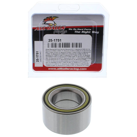 Wheel Bearing Kit For Can Am Maverick X3 2017 2018 Models Replacement Set with high speed ABEC 3 bearings package in view