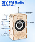 Hands-On FM Radio Kit For Kids And Teens Ages 8 12 13 14 STEM Toys Electronics Project Build Your Own Radio Educational Toy Gift
