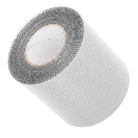 Self Adhesive Window Screen Repair Tape 80mm By 9.15m Fiberglass Mesh Patch for doors no tools needed tents pool nets car screens gray