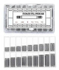 Watch Band Spring Bars Repair Kit 1440 Pcs, Pro Grade Strap Link Pins Tool Set box with organized compartments