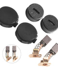 Carbon Brush Holder Cap Cover Set Compatible With CB430 BHP460 BHR200 BGA452 Angle Grinder Drill Hammer Saw Replacement Parts