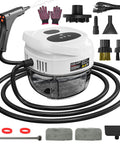 Beast 2500W High Temperature Steam Cleaner With One Point Seven Liter Tank and accessories for deep cleaning