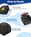 Open Splice Junction Box 1 Pack With Cover, DIY Friendly Quick Install For Open Splices, durable design with smooth edges