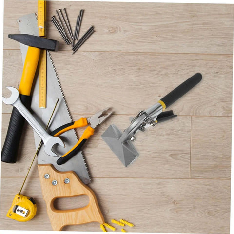 Manual Metal Bender Tool with 3 Inch Seaming Pliers on wooden surface