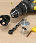 Smooth Operator Aluminum Dowel Jig Kit With Bench Dog Hole Drill Guide And Chamfer Reamer Burr Removal Tool Hella Precise Smart Pick, drill and bits