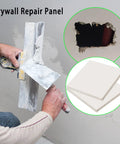 Two Pack 12 By 12 By One Half Inch Drywall Patch Panels for Large Hole Repair Easy Wall Patch Kit installation
