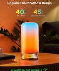 Lit RGBIC Smart Table Lamp 2 With Touch Control, 64 Scene Modes And Matter SmartThings Alexa Compatibility on desk