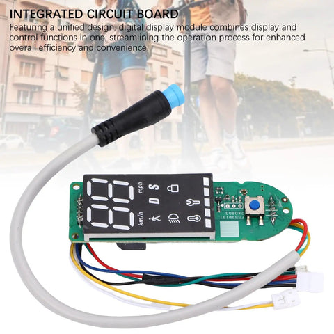 Bluetooth Dashboard Replacement For MI3 Electric Scooter Circuit Board With LED Display and Plug And Play Module