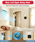 Smart Door Chime Alarm For Home And Office, Instant Door Open Alerts To Your Phone, No Brainer Setup, Great For Kids Safety And Dementia Care, 20 Chimes, 5 Volume Levels, 2.4GHz Connection, Reliable Wireless Security. Door open delay alert in bedroom