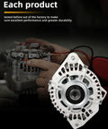 Alternator 11189 Fit For Hyundai Sonata 2006 2010 And Kia Forte 2010 2013 close-up showing SC6 pulley and wiring connections