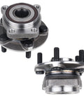 Two Pack Front Wheel Bearing And Hub Assembly For Subaru Legacy And Outback 2005 To 2014 With ABS Easy Install Durable Replacement 513220 Front Position 4 Bolt Holes Fits 5 Lug Rims