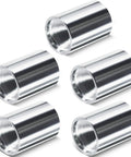 5-Pack 1 1/4 Inch Drive Female Couplings For Well Point Hand Pumps, Heavy-Duty Galvanized Steel Sand Point Well Coupler Kit