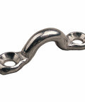 Pad Eye Forged 304 Stainless Steel 5/16 Inch Loop Height Pair Marine Deck Gear For Securing Ropes, Rigging, And Dock Line On Boats And Vessels