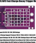 4 Pack Type C PD AFC USB PD Testing Board For Fast Charge Power Supply Change Module With Fixed 5V 9V 12V 15V 20V Output