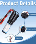 Three In One Hard Start Capacitor Kit For Refrigerators And Freezers 115V with labeled features and components
