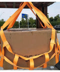 Heavy Duty Lifting Net For Construction And Crane Hoisting, Tear Resistant Cargo Net 1.5m By 1.5m With 10cm Mesh holding box