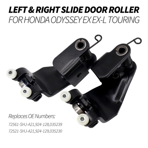 Sliding Door Roller Assembly For Honda Odyssey 2005 2010 Ex Ex L Touring Replacement For 72561 SHJ A21 72521 SHJ A21 high quality