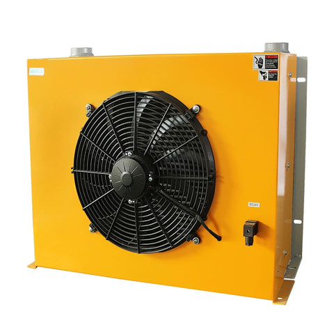 Beefy Hydraulic Radiator Plate Heat Exchanger For CNC Machines With 19KW Cooling Power 300 Lpm Flow 55 Kg Weight DC24V Oil Cooling System Wide Application In Tooling And Manufacturing
