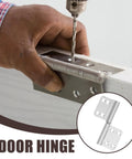 Heavy Duty Removable Flag Door Hinges For Cabinets Weld On Metal Cabinet Hinges For Bathroom And Kitchen Doors installation
