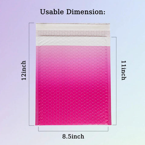 Pink Bubble Mailers 8.5x11 Inch 30 Pack Waterproof Padded Envelopes With Self Seal Strong Adhesion Bubble Mailers For Small Items