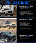 Vehicle fitment chart for Built Tough Front Abs Wheel Speed Sensor Pair Left And Right For Chevy Silverado Tahoe Suburban