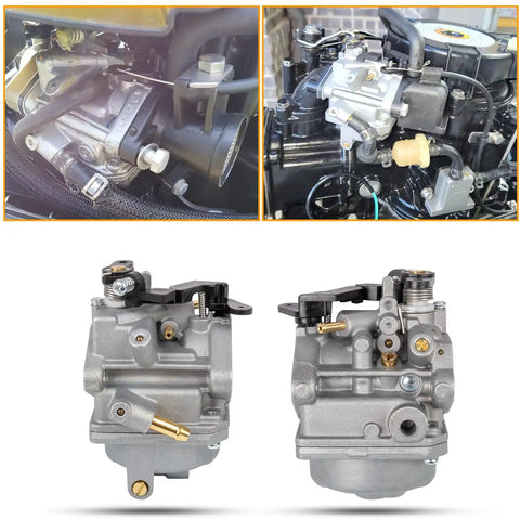 Plug And Play Boat Motor Carburetor Replacement 3R1-03200-1 parts and installation in four-stroke outboard engines.